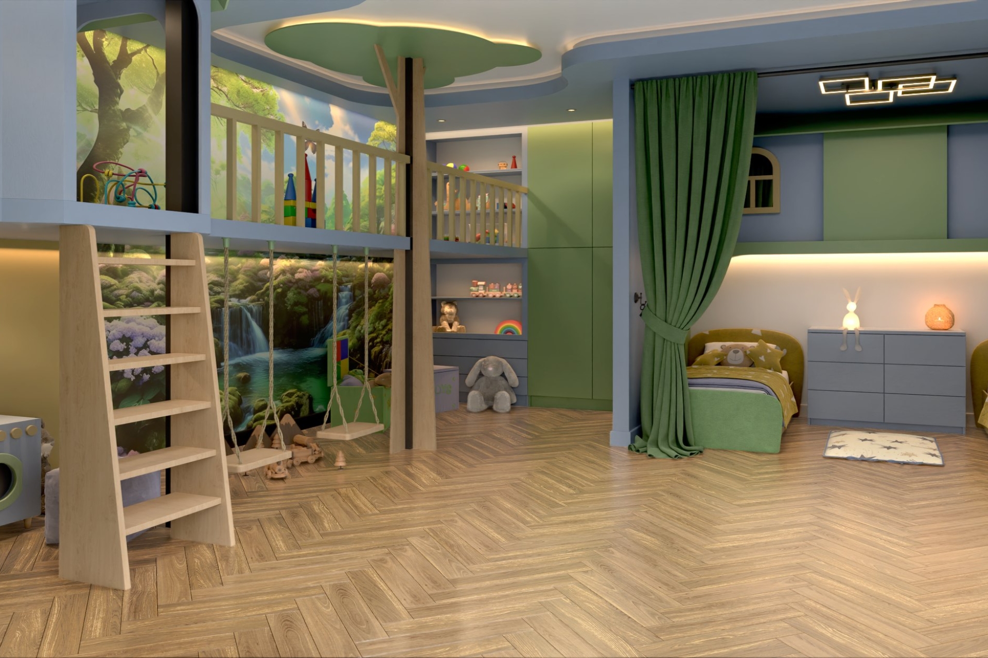 Инженерный паркет «Damy Floor» Натуральный (укладка елочкой) — купить в Туле