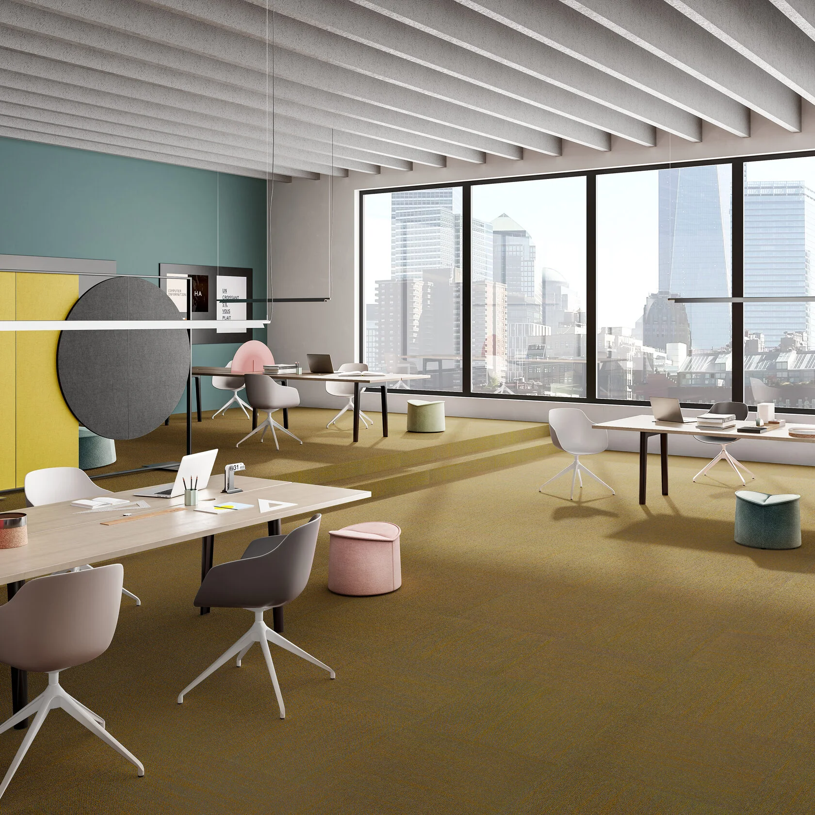 Ковровая плитка Marvel Tile 97 (500*500*6 мм) — купить в Туле