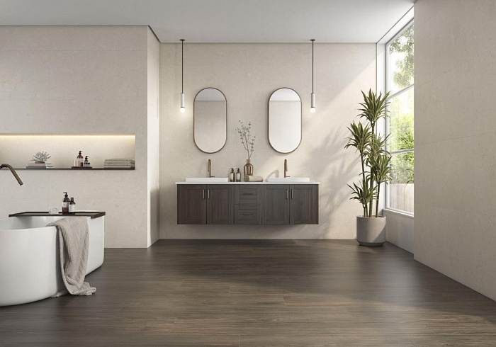 Керамогранит "Pamesa Ceramica" Kalon Cerezo (1200*200 мм) Коричневый — купить в Туле