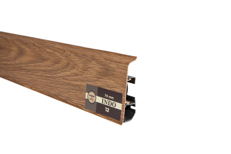 Плинтус "Arbiton" Indo Дуб Темный (2500*26*70 мм) — купить в Туле