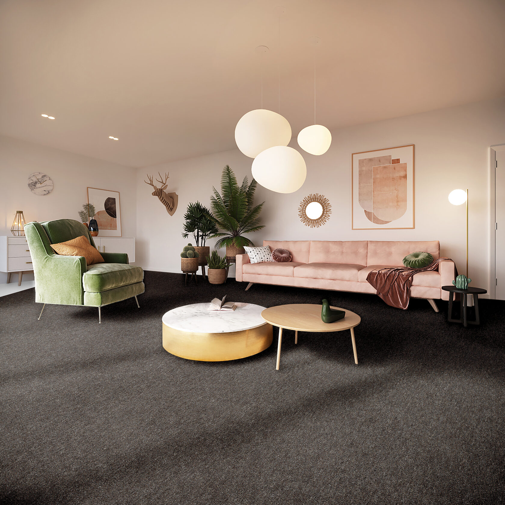 Ковровое покрытие "Bonkeel" Nero 97 (ширина 4м) — купить в Туле