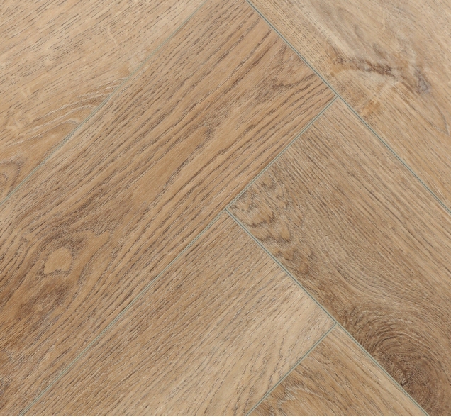 Виниловый ламинат SPC "Cronafloor" Herringbone Дуб Монпелье (640*128*4,5 мм) — купить в Туле