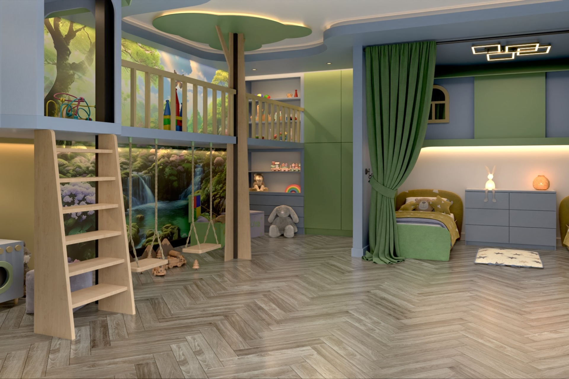 Инженерный паркет «Damy Floor» Скандинавский (укладка елочкой) — купить в Туле