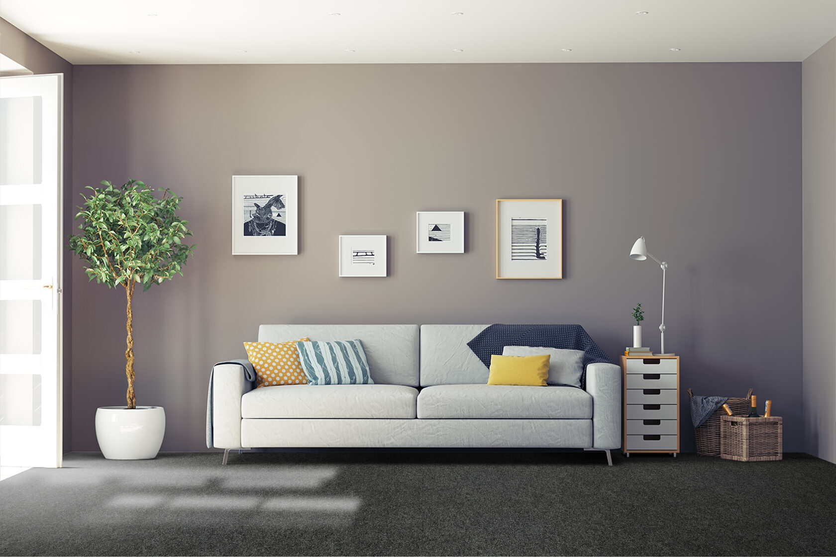 Ковровое покрытие "Bonkeel" Color Rib Ebony 98 (ширина 1м/3м/4м) — купить в Туле