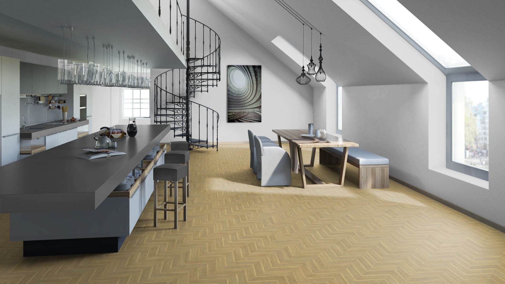 Линолеум полукоммерческий "Tarkett" Idylle Nova Cascad 2 (3м) — купить в Туле