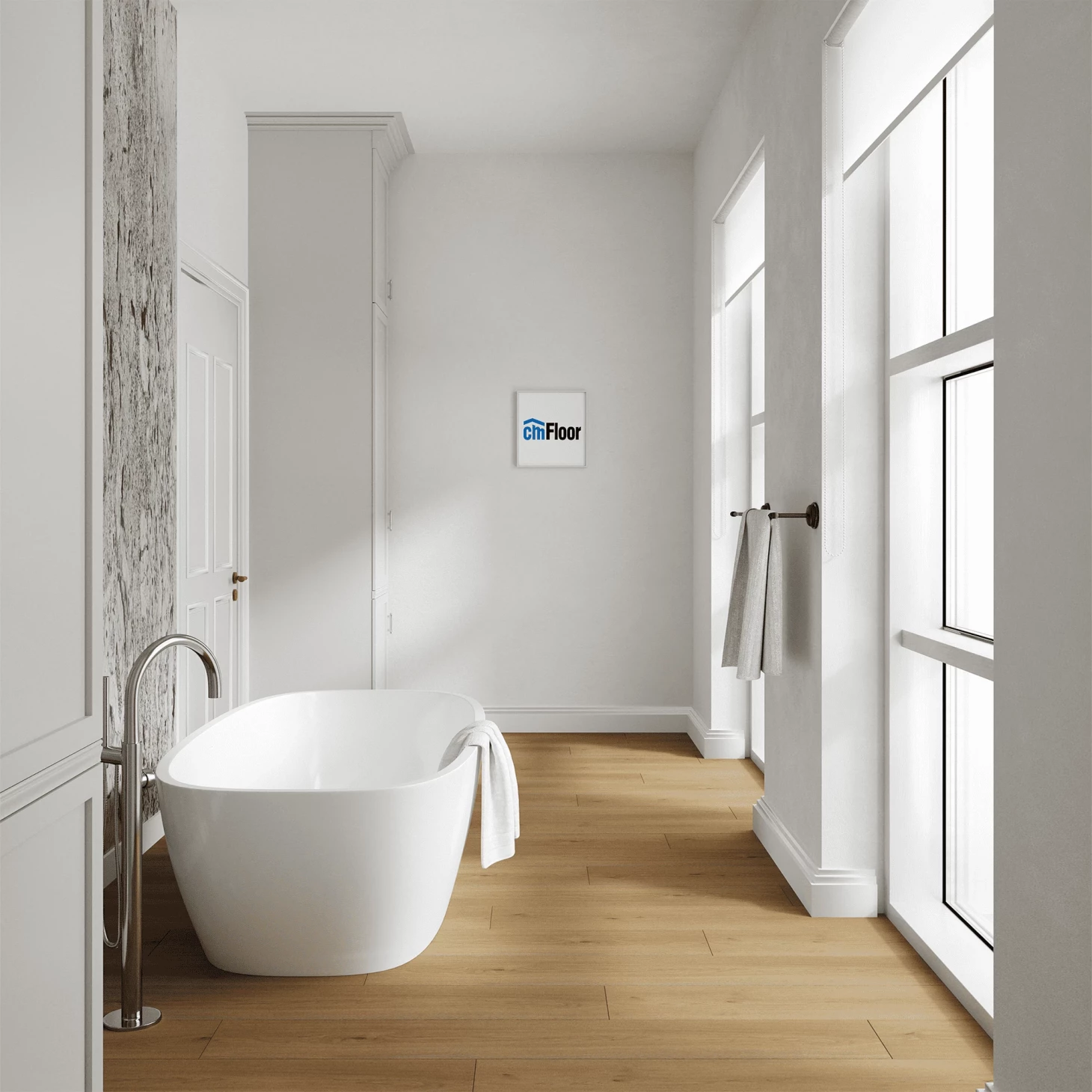 SPC плитка для пола Дуб Классика (1220*180*4 мм) — купить в Туле