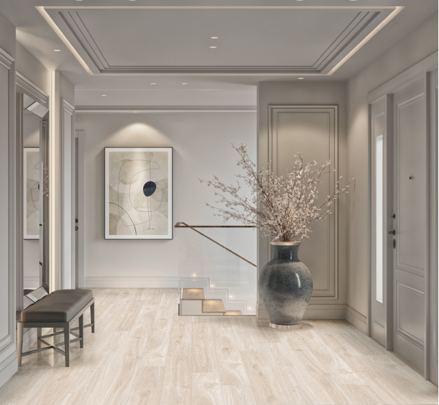 SPC ламинат "CronaFloor" Nano 4V Дуб Ампир (1200*180*3,5 мм) — купить в Туле