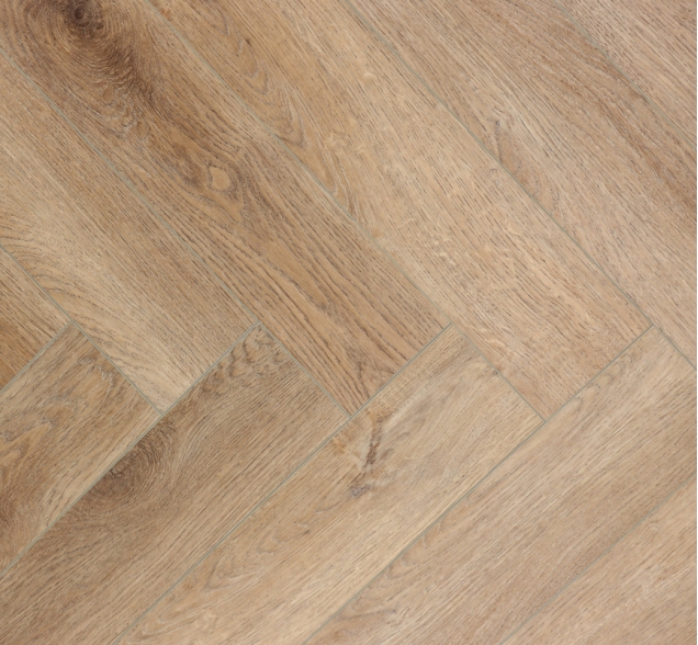 Виниловый ламинат SPC "Cronafloor" Herringbone Дуб Монпелье (640*128*4,5 мм) — купить в Туле